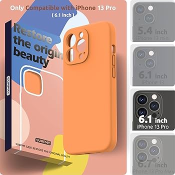 Amazon.com: SURPHY Case for iPhone 13 Pro Case with Screen